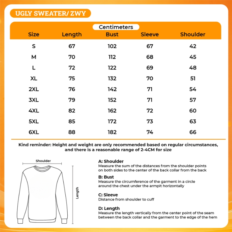 3D UGLY SWEATER - Betty Boop Merch