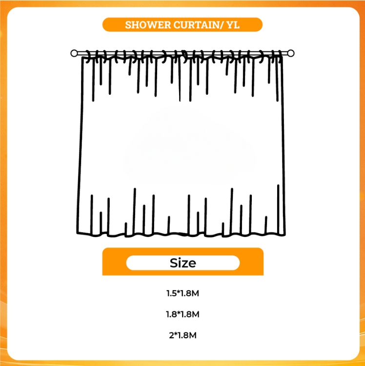 3D shower curtain - Betty Boop Merch